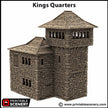The Kings Quarters - King and Country, DnD, Pathfinder, 15mm, 28mm, 32mm, wargaming terrain, scatter scenery D&D medieval