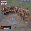 Mayor's Townhouse - Shadowfey Ruins, DnD, Pathfinder 15mm, 28mm, 32mm, wargaming scenery, bolt action, tabletop terrain, building