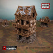 Murder Row - Shadowfey Ruins, DnD, Pathfinder 15mm, 28mm, 32mm, wargaming scenery, bolt action, tabletop terrain, building