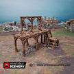 Gallows Square - Shadowfey Ruins, DnD, Pathfinder 15mm, 28mm, 32mm, wargaming scenery, tabletop terrain, building, scatter