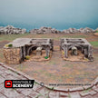 Ruined Nave and Chancel - Shadowfey Ruins, DnD, Pathfinder 15mm, 28mm, 32mm, wargaming terrain, Church, Cathedral, Ruins
