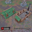 Perfectly Normal House - Shadowfey Ruins, DnD, Pathfinder 15mm, 28mm, 32mm, wargaming terrain scatter, building, medieval