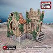 Bell Tower and Sept - Shadowfey Ruins, DnD, Pathfinder 15mm, 28mm, 32mm, wargaming scenery, belltower, building, D&D