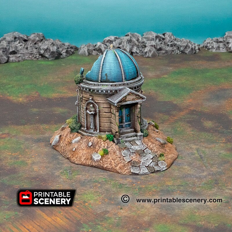 Hallowed Mausoleums - Shadowfey Ruins, DnD, Pathfinder, modular, 15mm, 28mm, 32mm, wargaming scenery, graveyard, cemetery, D&D