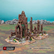 Hallowed Mausoleums - Shadowfey Ruins, DnD, Pathfinder, modular, 15mm, 28mm, 32mm, wargaming scenery, graveyard, cemetery, D&D