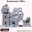 Burgomaster’s Office - Shadowfey Ruins, DnD, Pathfinder 15mm, 28mm, 32mm, wargaming terrain, modular building, D&D bolt action