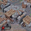 Ruined Bridge Spans - Shadowfey Ruins, DnD, Pathfinder, 15mm, 28mm, 32mm, wargaming terrain, scatter, causeway, D&D, scenery