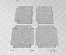 Flagstone Streets - Roads of Ruin Shadowfey, DnD, Pathfinder, 15mm, 28mm, 32mm, wargaming terrain, scatter, D&D, scenery, modular