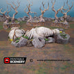 Giant Statue - Shadowfey Wilds, DnD 5E, Pathfinder 2E 15mm, 28mm, 32mm, wargaming terrain, scatter scenery, D&D bolt action,