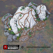 Giant Statue - Shadowfey Wilds, DnD 5E, Pathfinder 2E 15mm, 28mm, 32mm, wargaming terrain, scatter scenery, D&D bolt action,