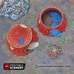 Traveller's Camp - Shadowfey Wilds, DnD 5E, Pathfinder 2E 15mm, 28mm, 32mm, wargaming terrain, scatter scenery, D&D bolt action