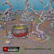 Hag's Cauldron - Shadowfey Wilds, DnD 5E, Pathfinder 2E 15mm, 28mm, 32mm, wargaming terrain, scatter scenery, D&D bolt action