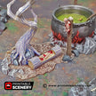 Hag's Cauldron - Shadowfey Wilds, DnD 5E, Pathfinder 2E 15mm, 28mm, 32mm, wargaming terrain, scatter scenery, D&D bolt action