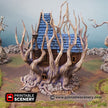 Feywild Cabin - Shadowfey Wilds, DnD 5E, Pathfinder 2E 15mm, 28mm, 32mm, wargaming terrain, scatter scenery, D&D bolt action