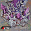 Corrupted Feyheart - Shadowfey Wilds, DnD 5E, Pathfinder 2E 15mm, 28mm, 32mm, wargaming terrain, scatter scenery, D&D
