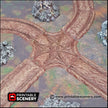 Forest Cart Tracks 12pc - Shadowfey Wilds, DnD 5E, Pathfinder 2E 15mm, 28mm, 32mm, wargaming terrain, scatter scenery, D&D