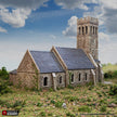 Norman Church - King and Country, DnD 5E, Pathfinder 2E 15mm, 28mm, 32mm, wargaming terrain, scatter scenery D&D medieval classic