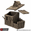 Small Shanty - King and Country, DnD, Pathfinder, 15mm, 28mm, 32mm, wargaming terrain, scatter scenery D&D medieval