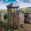 Black Rock Keep - King and Country, DnD, Pathfinder, 15mm, 28mm, 32mm, wargaming terrain, scatter scenery D&D medieval