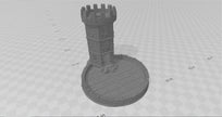 Winterdale Dice Tower - DnD, Pathfinder, 15mm, 28mm, 32mm, wargaming terrain, scatter scenery D&D medieval, accessories