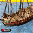The Brig - The Lost Ships, DnD 5E, Pathfinder 2E 15mm, 28mm, 32mm, wargaming terrain, scatter scenery, D&D age of sail, pirate