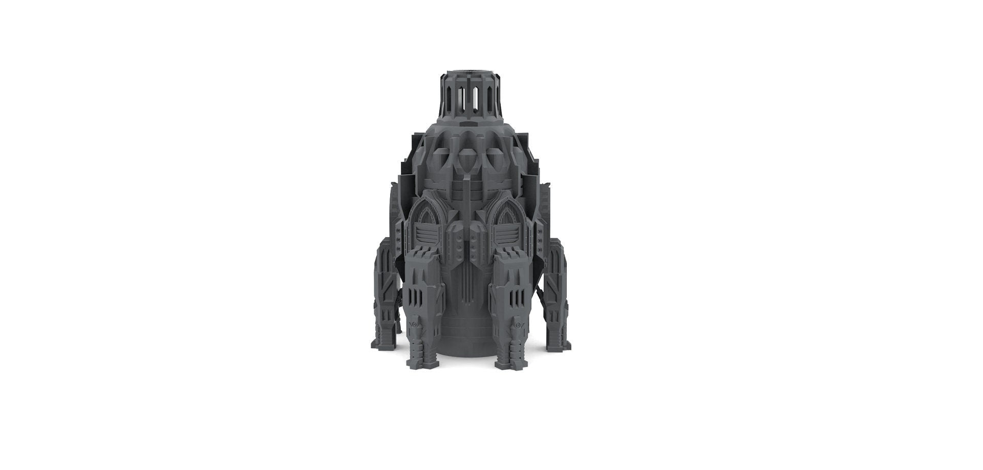 Terra Forma Facility - Gothic Scifi terrain - Infinity, Legion, Sci-fi, Scifi, Cyberpunk, tabletop, Scatter Scenery 32mm 28mm