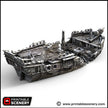 The Wreck - The Lost Ships, DnD 5E, Pathfinder 2E 15mm, 28mm, 32mm, wargaming terrain, scatter scenery, D&D age of sail pirate
