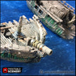 The Wreck - The Lost Ships, DnD 5E, Pathfinder 2E 15mm, 28mm, 32mm, wargaming terrain, scatter scenery, D&D age of sail pirate