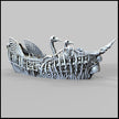 The Undead Fluyt - The Lost Ships, DnD 5E, Pathfinder 2E 15mm 28mm 32mm, wargaming terrain, scatter scenery D&D age of sail pirate