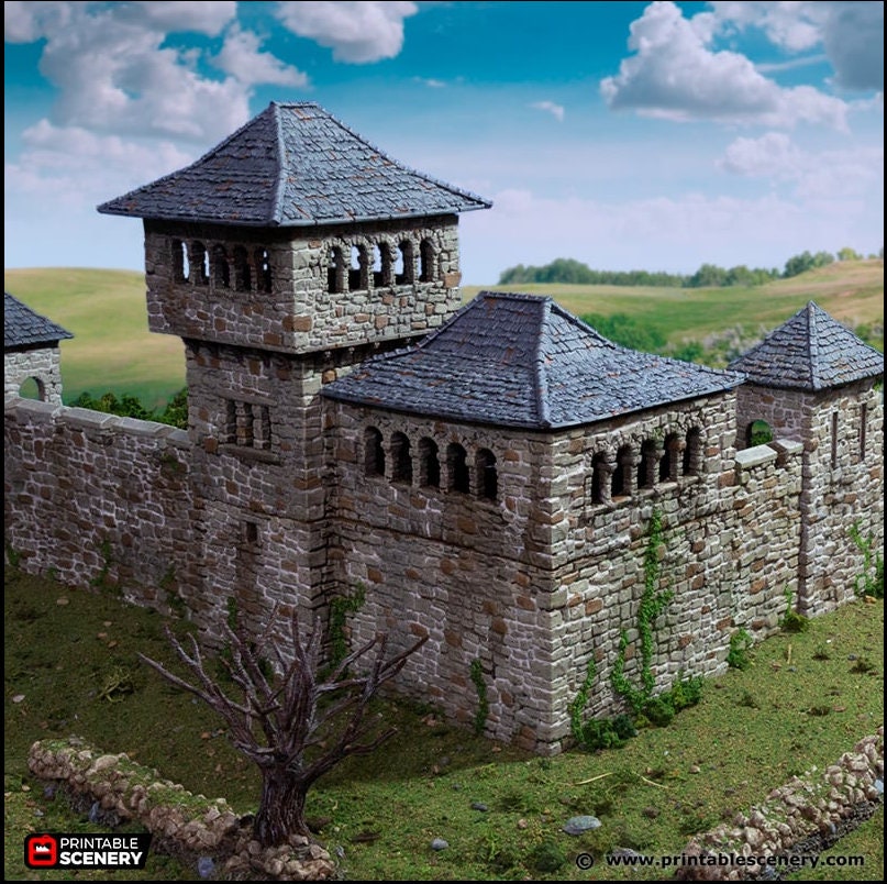 The Kings Quarters - King and Country, DnD, Pathfinder, 15mm, 28mm, 32mm, wargaming terrain, scatter scenery D&D medieval