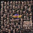 Deck Bases - Resin Miniature Bases - CnP | DnD Miniature | 25mm | 30mm | 35mm | 50mm | 60mm, Basing | Base | Mini | Pathfinder