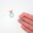Sakura Flower Drop Earrings