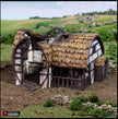 Ruined Country Stables - King and Country, DnD, Pathfinder, 15mm, 28mm, 32mm, wargaming terrain, scatter scenery D&D village