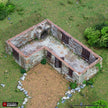 Highland Stone Barn - King and Country, DnD, Pathfinder, town, 28mm, 32mm, wargaming terrain, village, scatter scenery D&D medieval building