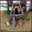 Farm Chicken Hut - King and Country, dnd Medieval building, Village, Town, Wargaming Terrain, Scatter scenery, House, Farming, Chicken