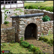 Farm Gate - King and Country, dnd Medieval building, Village, Town, Wargaming Terrain, Scatter scenery, House, Farming, Chicken, Walls Stone