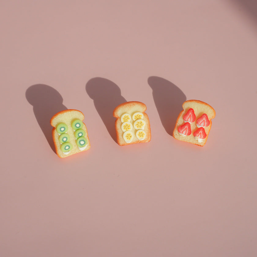 Strawberry Toast Pin