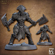 Golem Simulacra Troops - Artisan Guild | DnD Miniature, Warforged Male Female, Android, Ranger, Fighter, Barbarian, Pathfinder 2E, 28mm 32mm