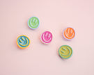 Pastel Smiley Face Pin