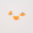 Juicy Mandarin Slice Brooch | Tangerine Pin