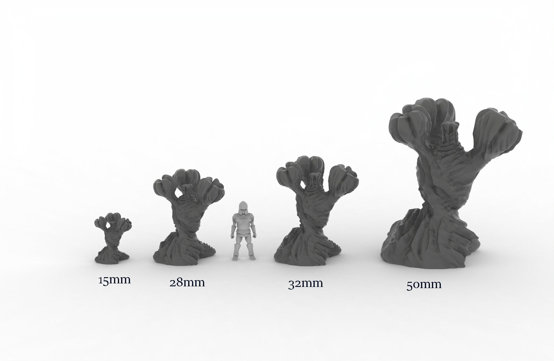 Alien Organics - EC3D Ignis Quadrant, Infinity, Legion, Sci-fi, Cyberpunk, tabletop terrain, Scatter Scenery, trees, Martian