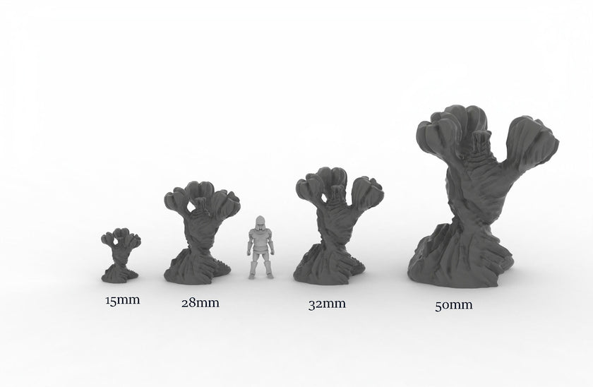 Alien Organics - EC3D Ignis Quadrant, Infinity, Legion, Sci-fi, Cyberpunk, tabletop terrain, Scatter Scenery, trees, Martian