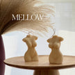 Female Form Soy Wax Candle: Goddess Body Pillar Candle