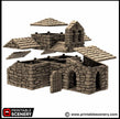 French Mausoleum - King and Country, dnd Medieval building, Graveyard, Crypt, Wargaming Terrain, Scatter scenery, 28mm 32mm 15mm