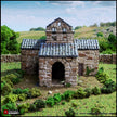 French Mausoleum - King and Country, dnd Medieval building, Graveyard, Crypt, Wargaming Terrain, Scatter scenery, 28mm 32mm 15mm