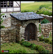 Farm Gate - King and Country, dnd Medieval building, Village, Town, Wargaming Terrain, Scatter scenery, House, Farming, Chicken, Walls Stone