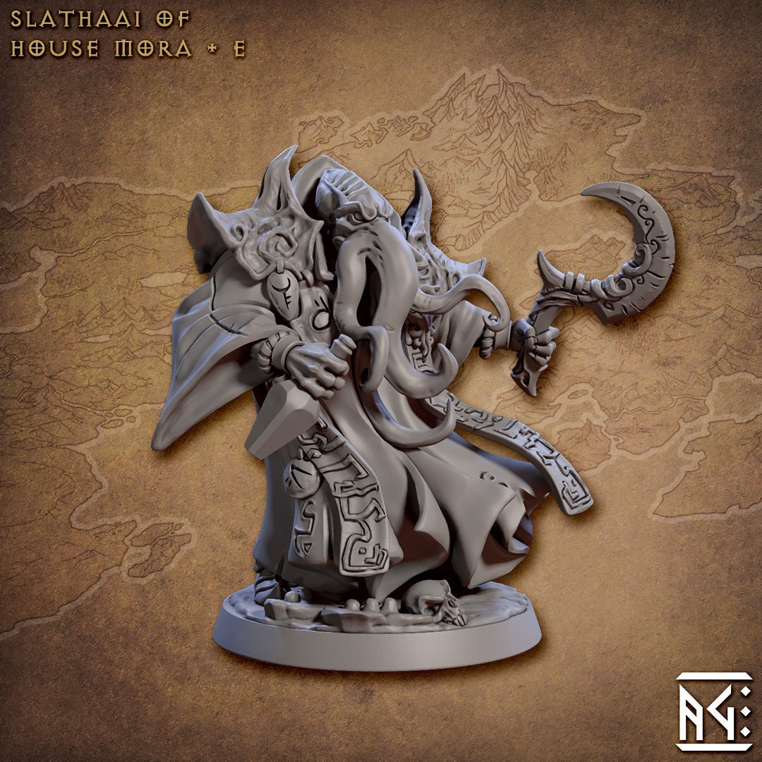 House Mora Slathaai - Artisan Guild | Illithid | Mind Flayer | Monster | Fantasy | Sorcerer | Alchemist | Fighter | DnD | Pathfinder