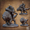 Orr'ugs Wolf Riders - Artisan Guild | Wolf | Fantasy | DnD | Pathfinder | Companion | Half Orc | Fighter | Ranger | Plains | Steppe | Animal