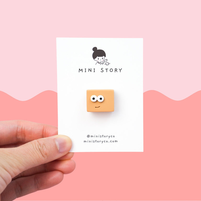 Cute Smiley Face Brooch