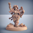 Gudrun the Skald - Artisan's Guild | Female | Dwarf | Fighter | Bard | PC | DnD | Warrior | Pathfinder | Fantasy | Harp | Music | Mountain